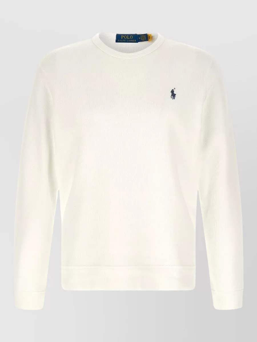 Polo Ralph Lauren cotton crew-neck long-sleeve sweatshirt