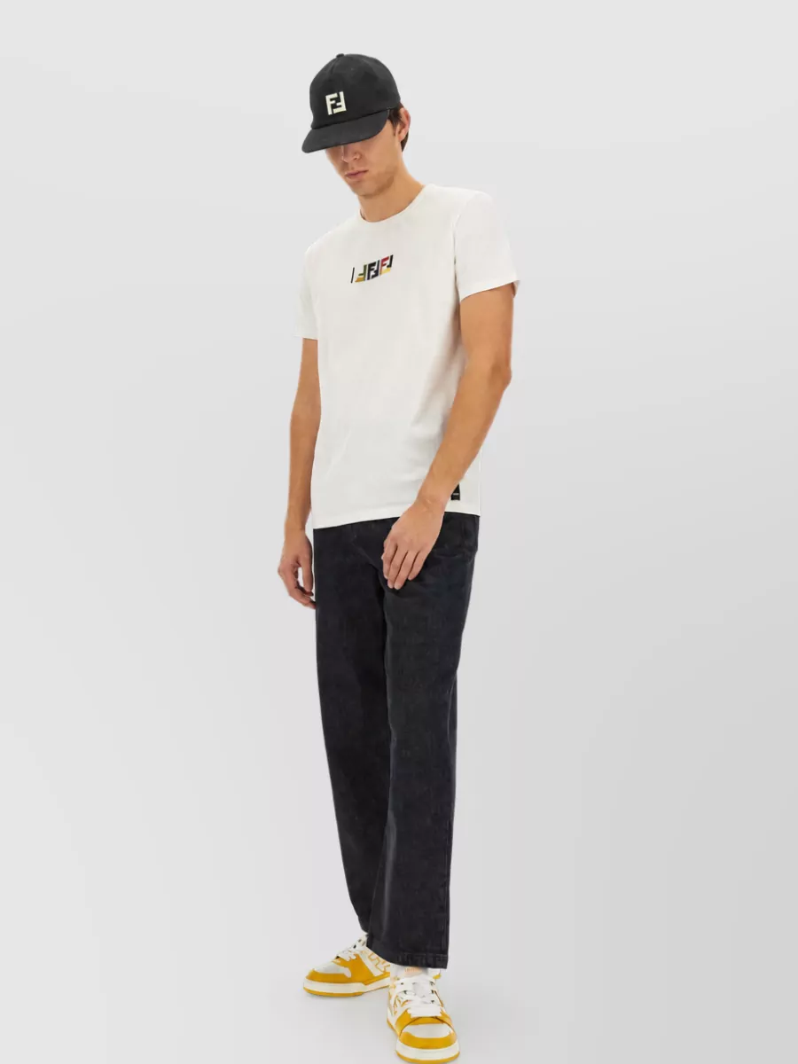 Fendi Denim Straight-Leg Jeans