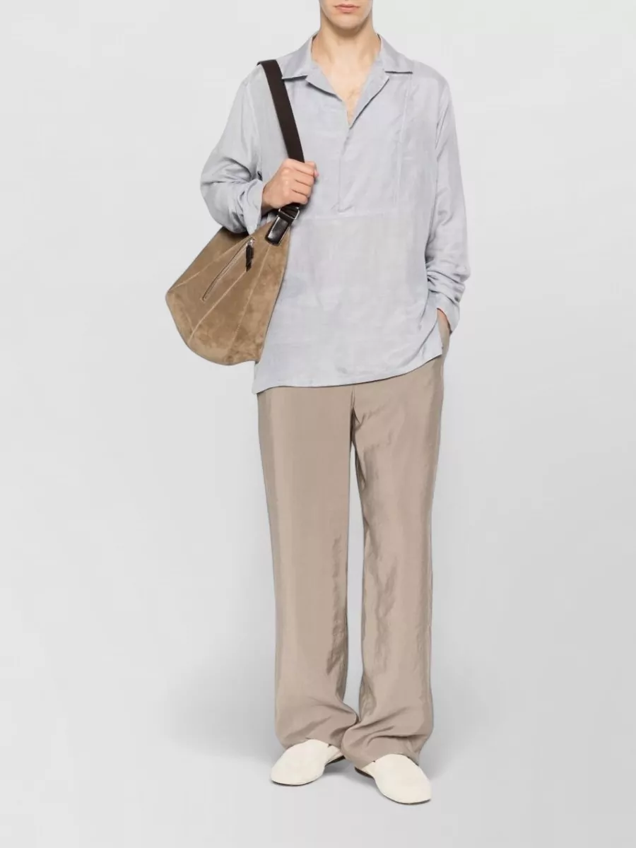 Emporio Armani Wide-Leg Trousers