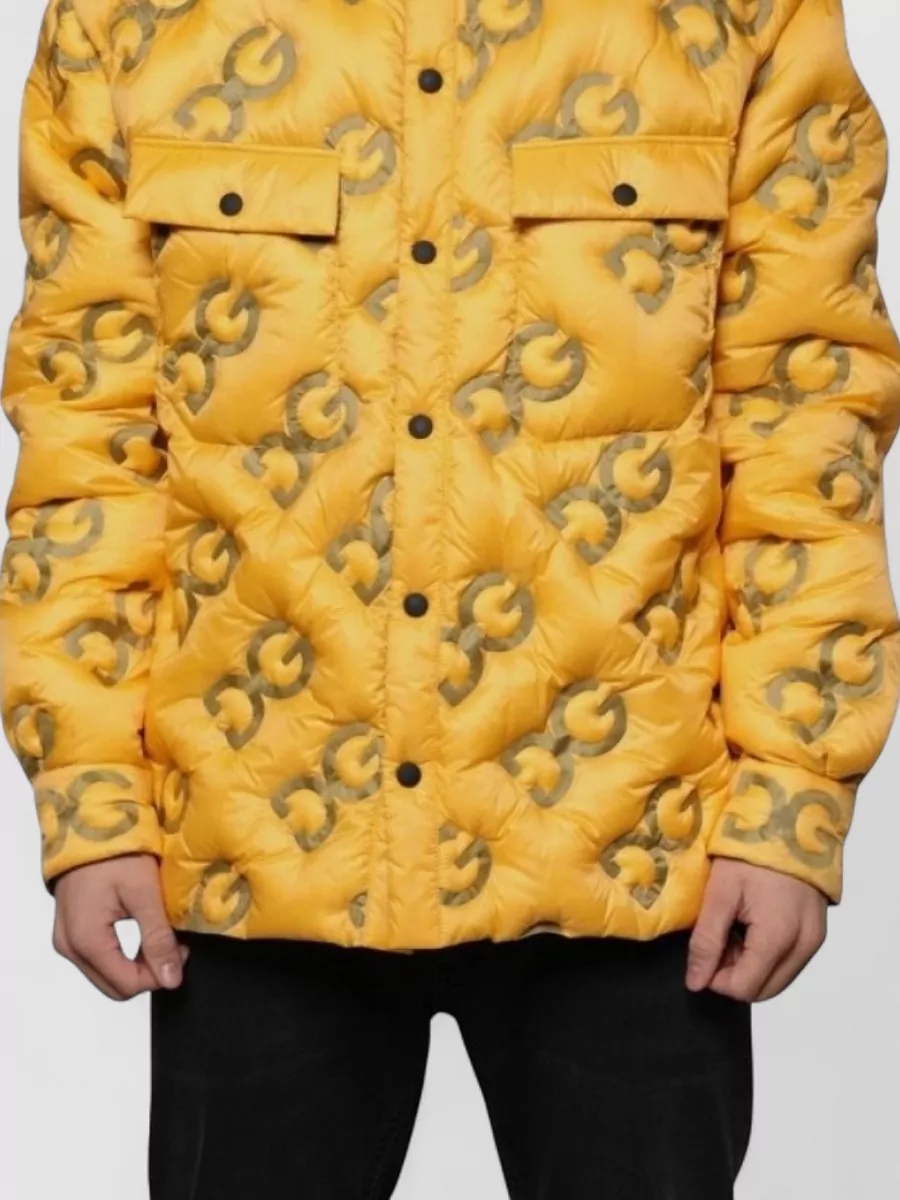 Dolce&Gabbana Logo quilted puffer jacket