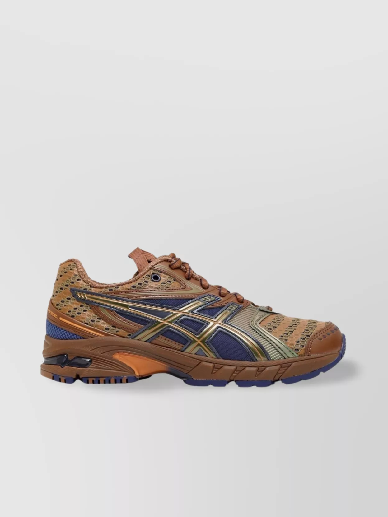 Asics Chunky Rubber Sole Mesh Sneakers Kiko Curation In Multi