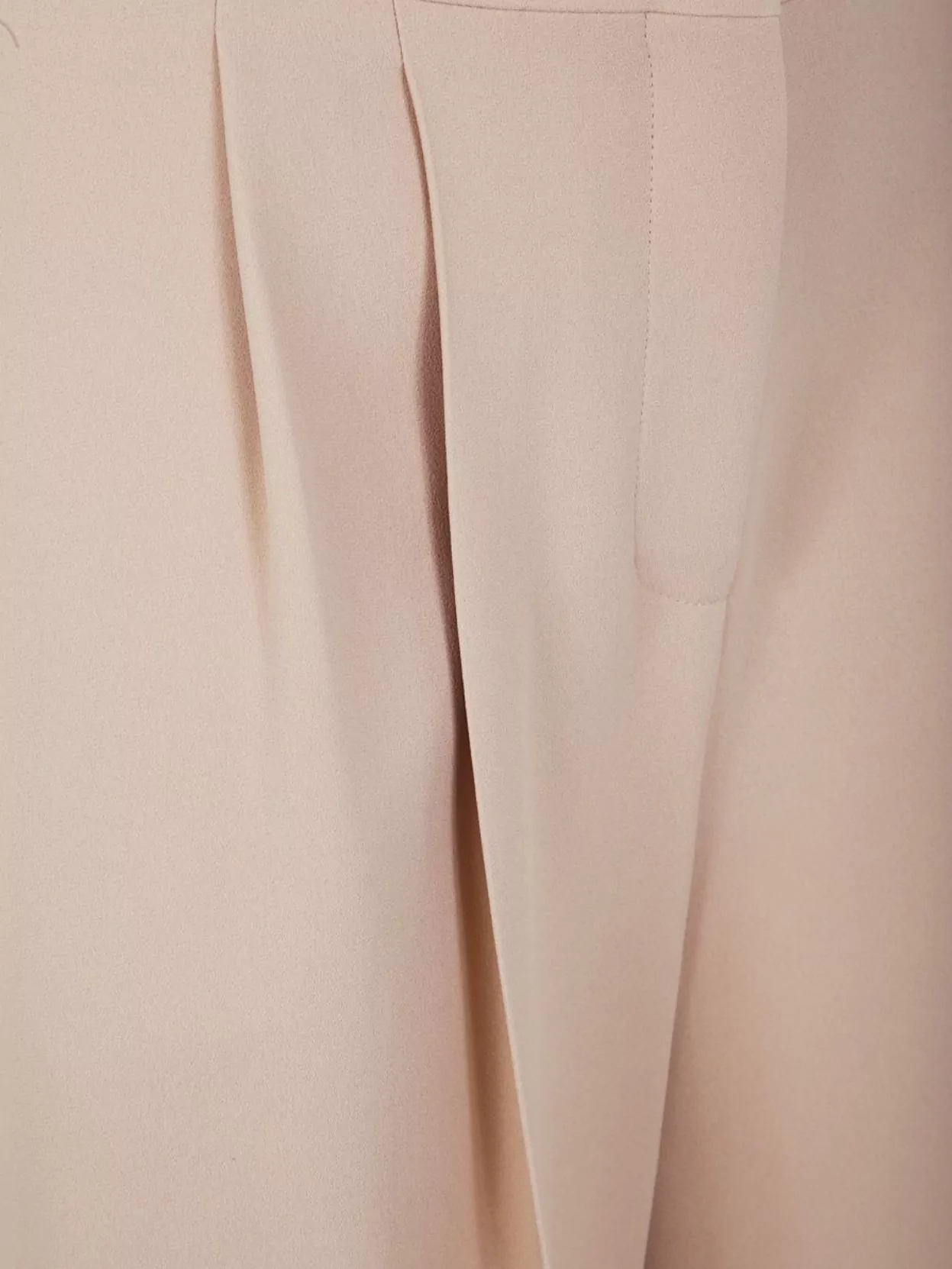 Alberta Ferretti High Waist Wide Leg Trousers In Pink