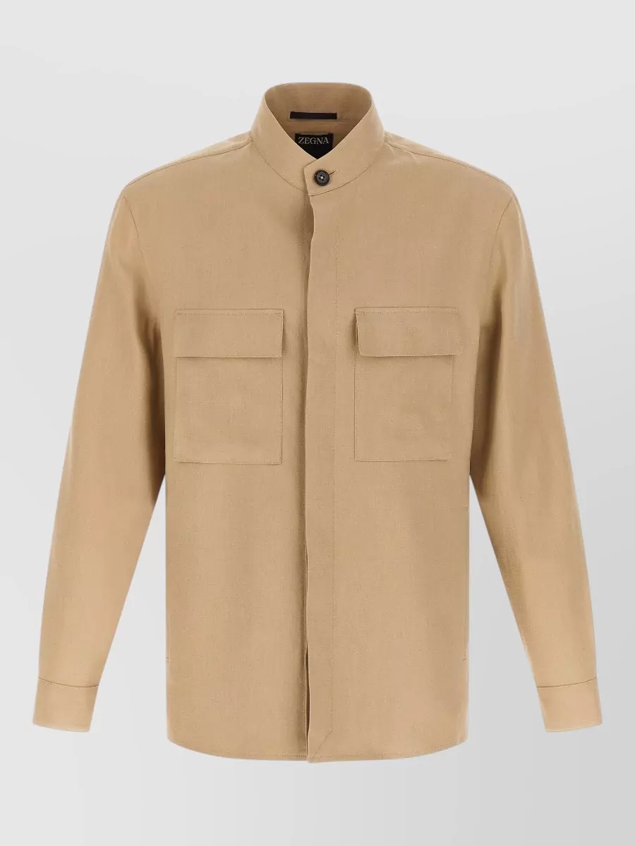 Zegna Linen Overshirt