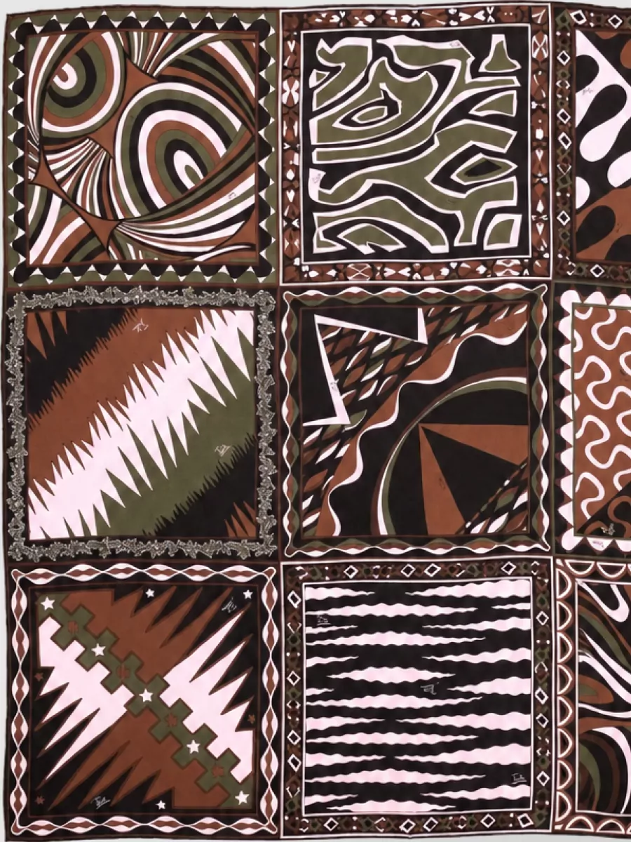 Pucci Silk Printed Scarf