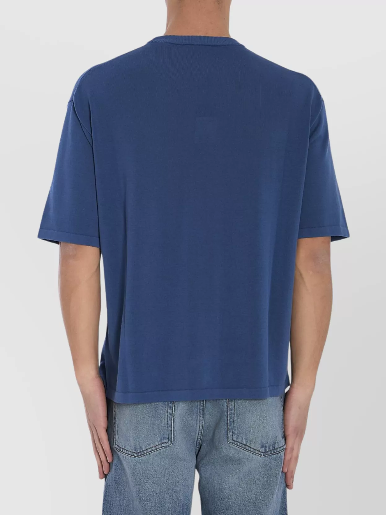 Roberto Collina Ribbed Crewneck Knit T-Shirt