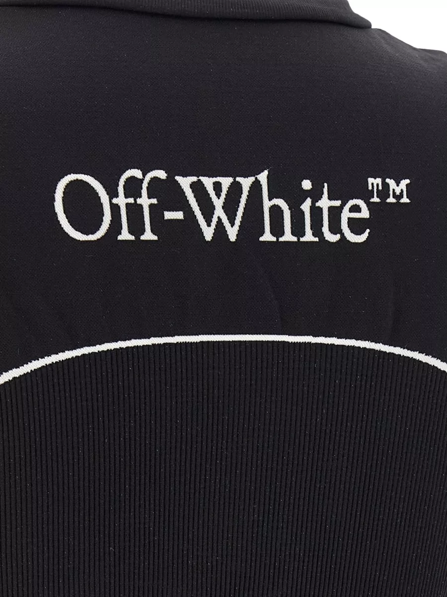 Off-White Active Line Sleeveless Top Contrast Piping