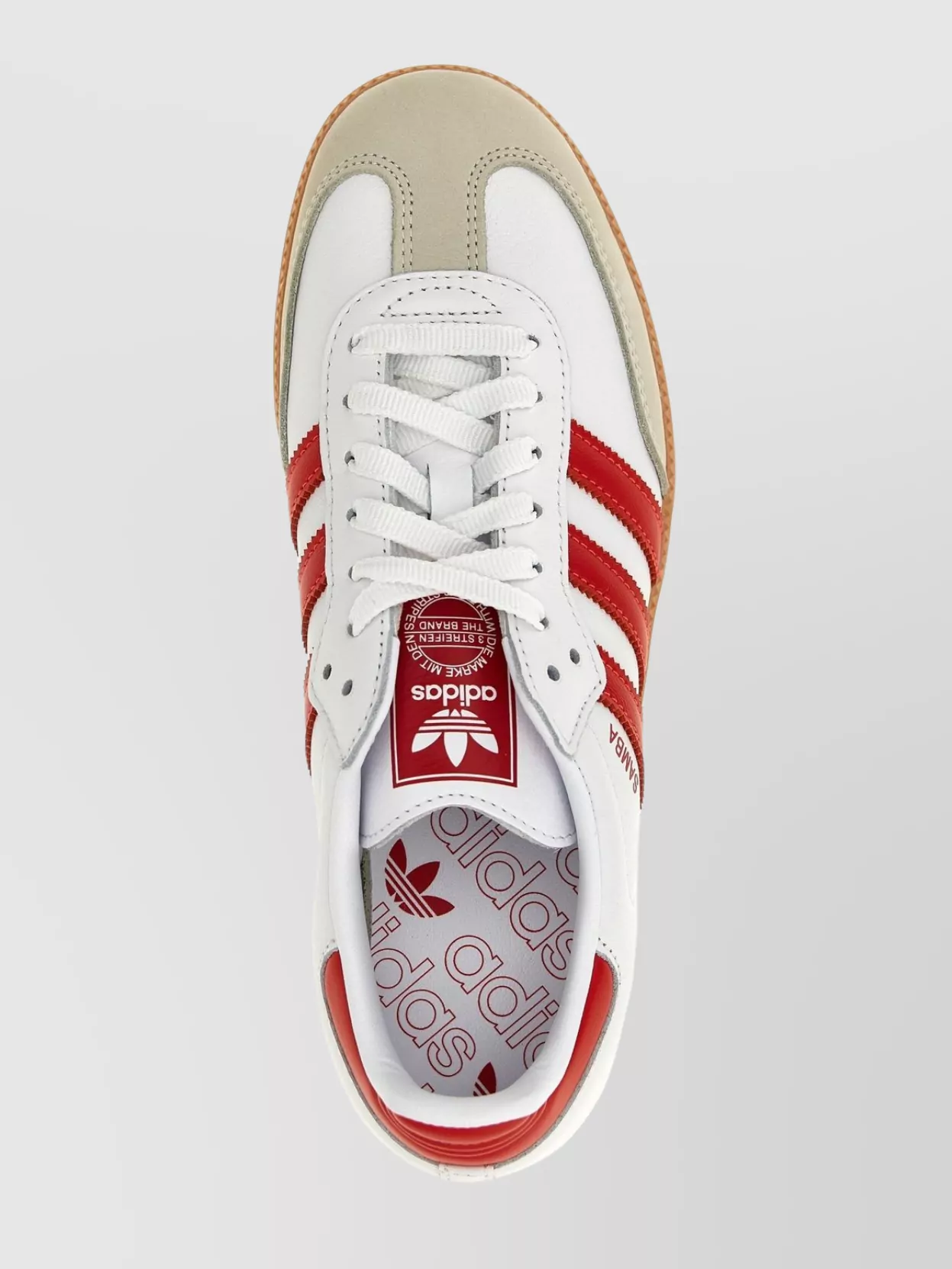 Adidas Originals Low-Top Sneakers With Rubber Sole And Stripes