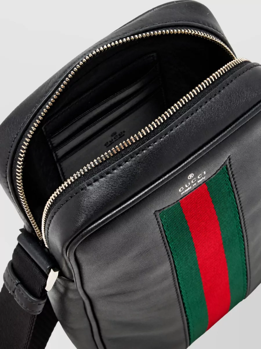 Gucci Leather Mini Crossbody Bag