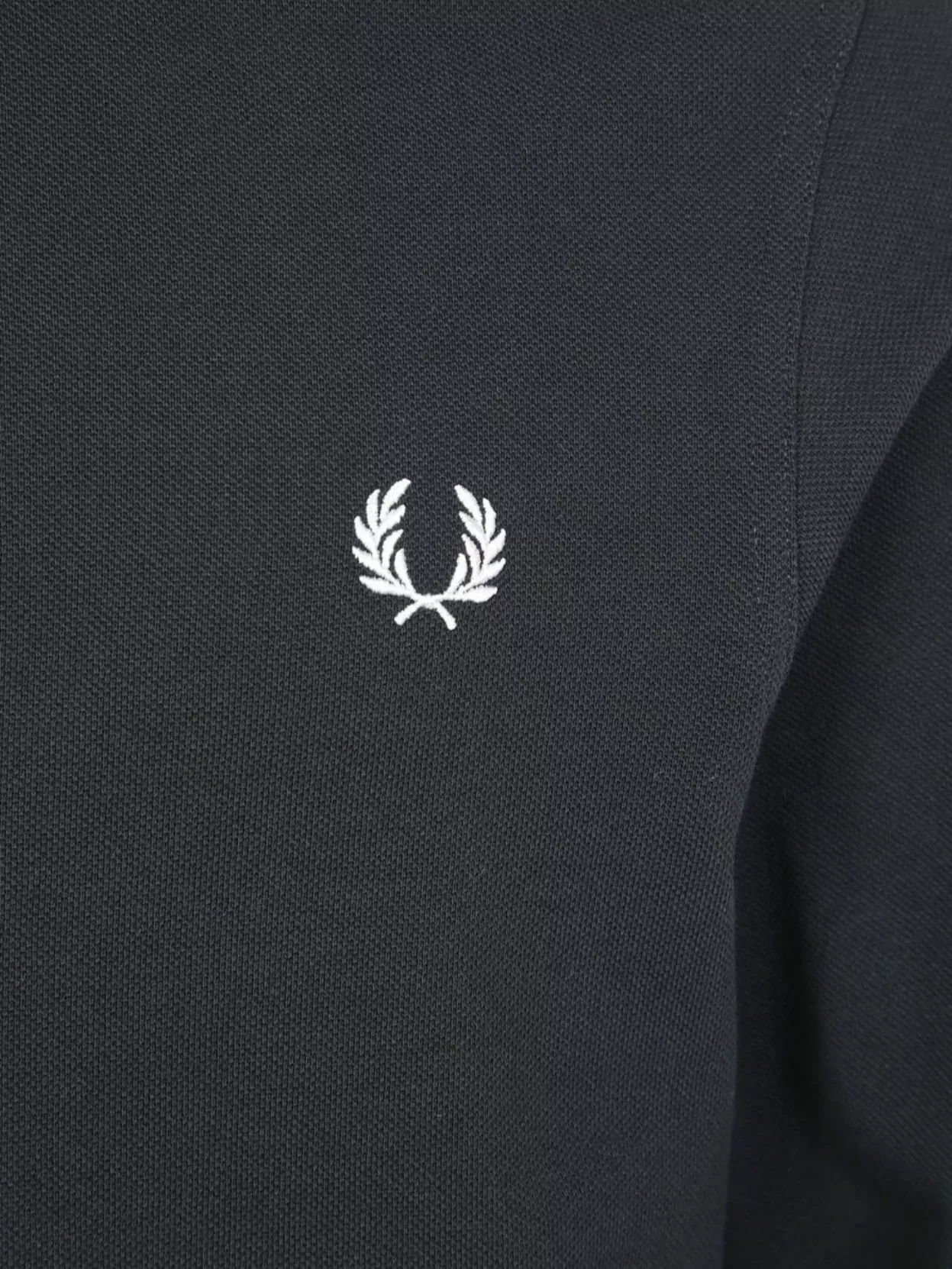 Fred Perry Long Sleeve Polo Shirt Collar