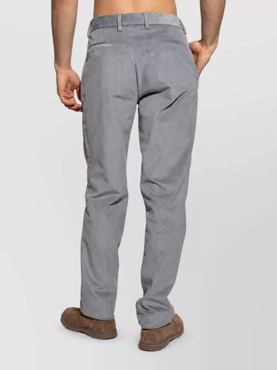 Etro Roma Cotton Straight-Leg Trousers