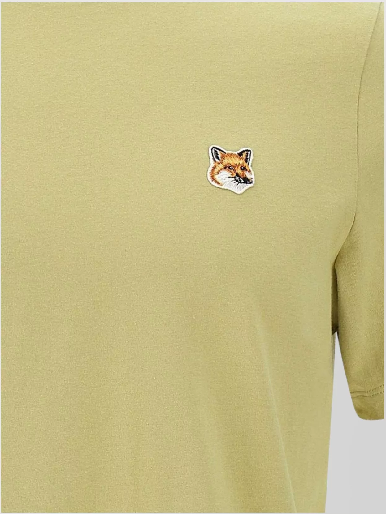Maison Kitsuné Crew Neck Regular Fit Cotton T-Shirt
