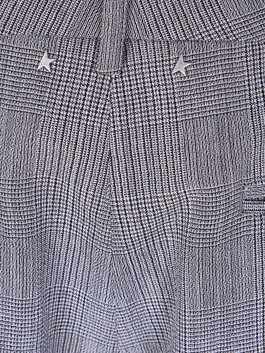 Golden Goose Journey Mens Slim Trousers Paco Check