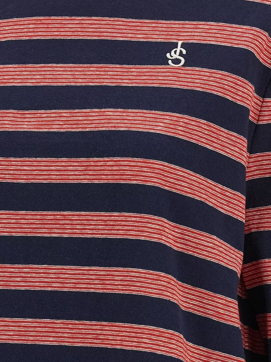 Jil Sander Striped Long-Sleeve Cotton Jumper