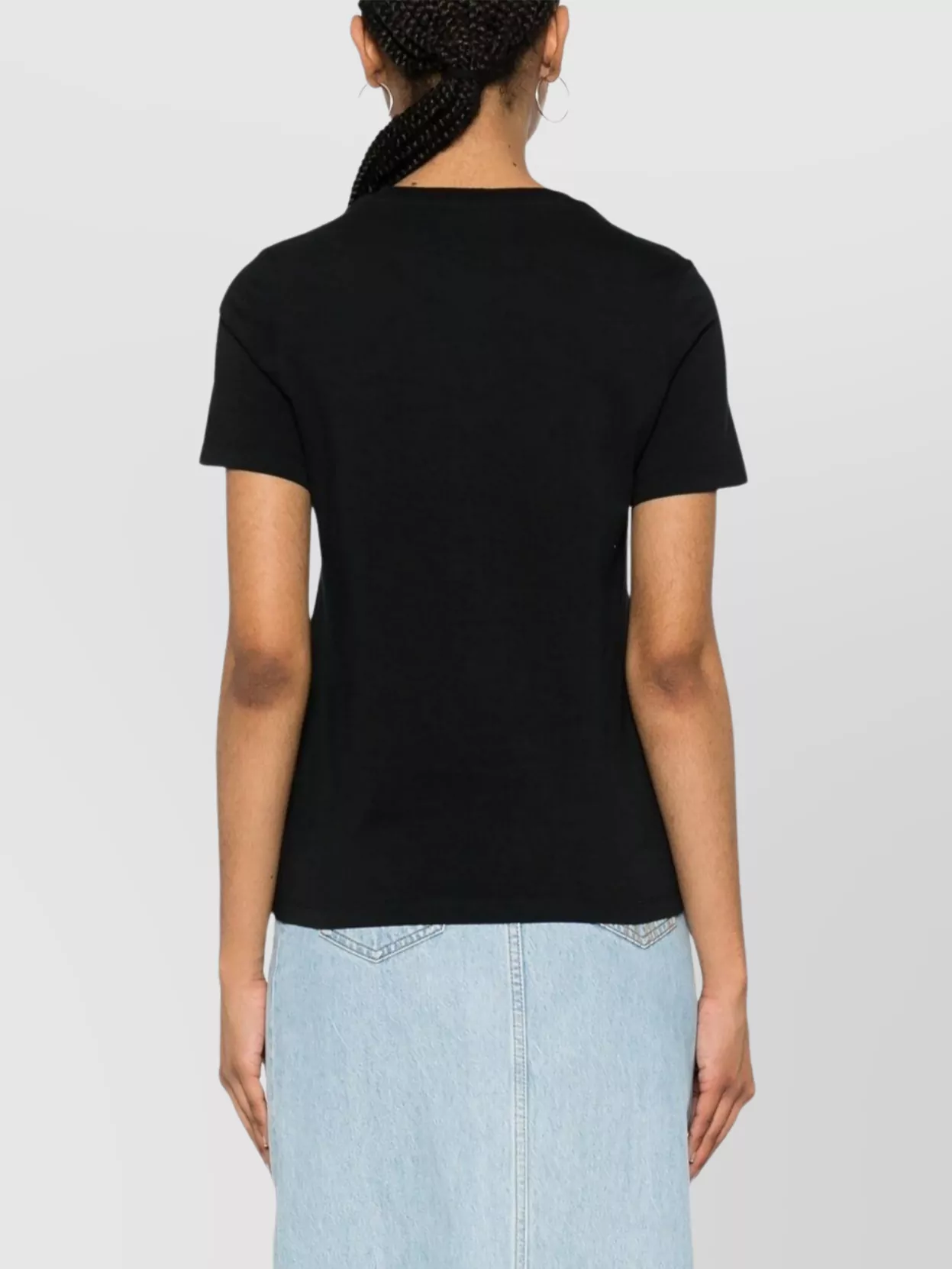 Shop Maison Kitsuné Fox Patch Tee-shirt Regulier