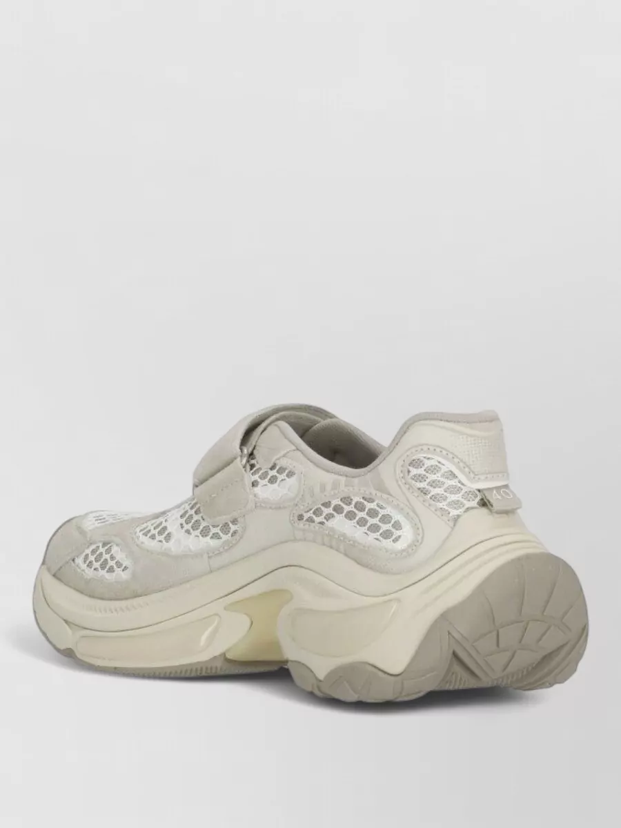 Ash Leather Low-Top Slip-On Sneakers