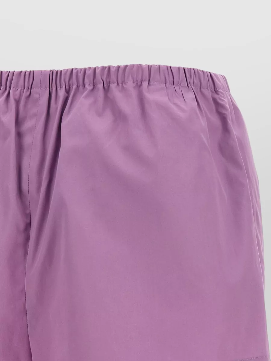 Prada Cotton Poplin Shorts