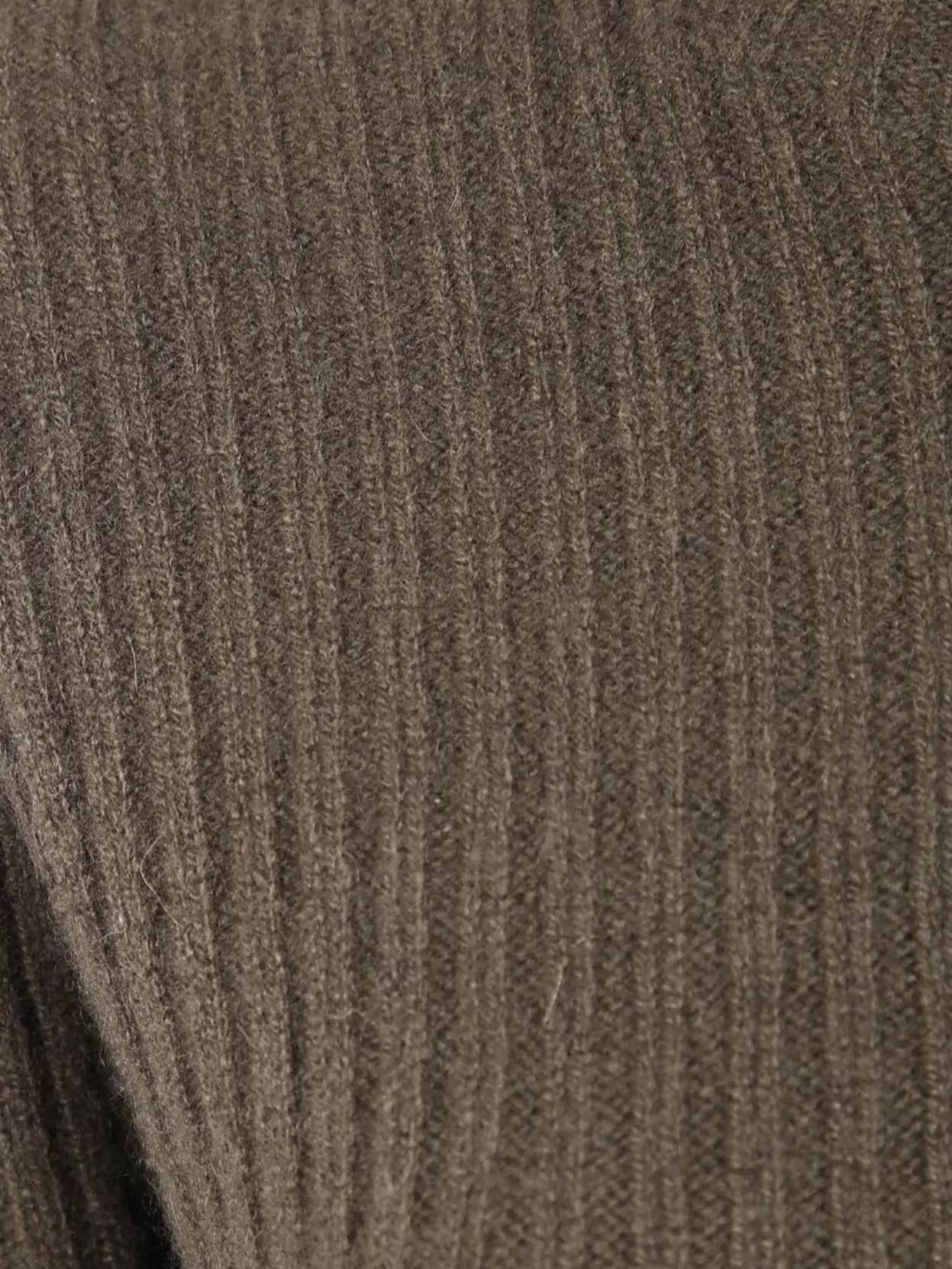 Uma Wang Ribbed Crew Neck Knitwear Top