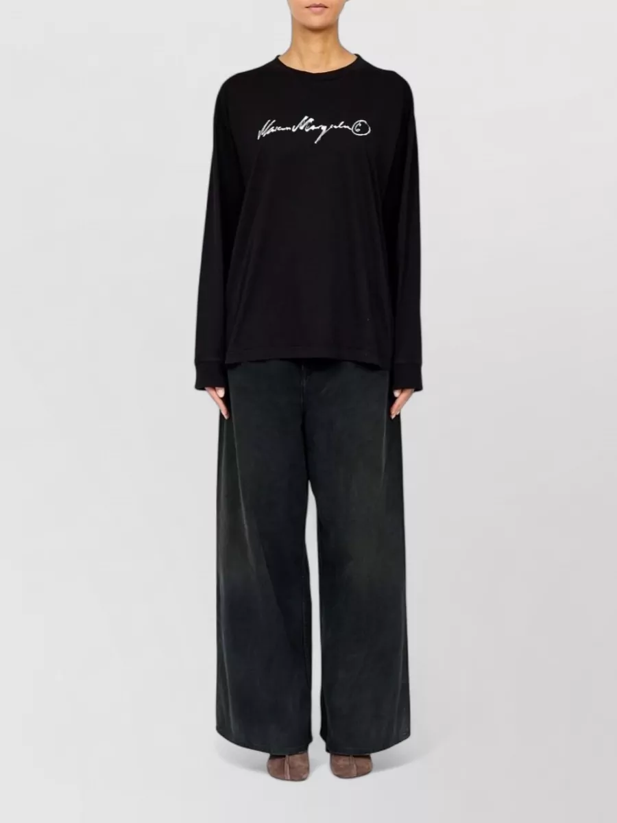 Mm6 Maison Margiela Cotton Logo T-Shirt