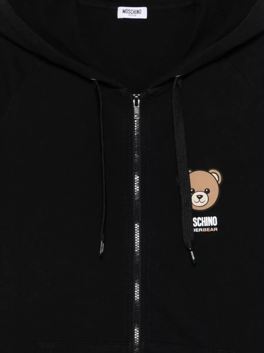 Moschino Cotton Hooded Jacket
