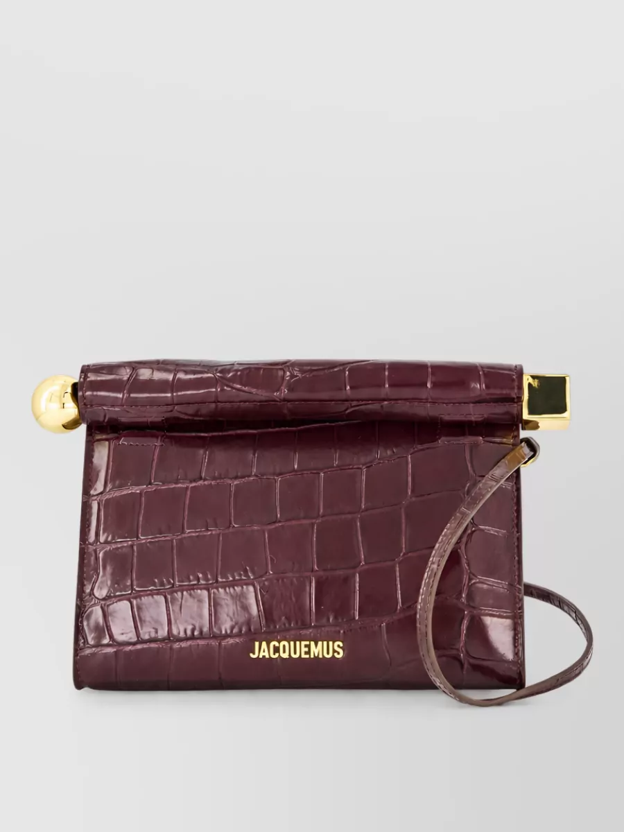 Jacquemus le rond carré leather mini bag