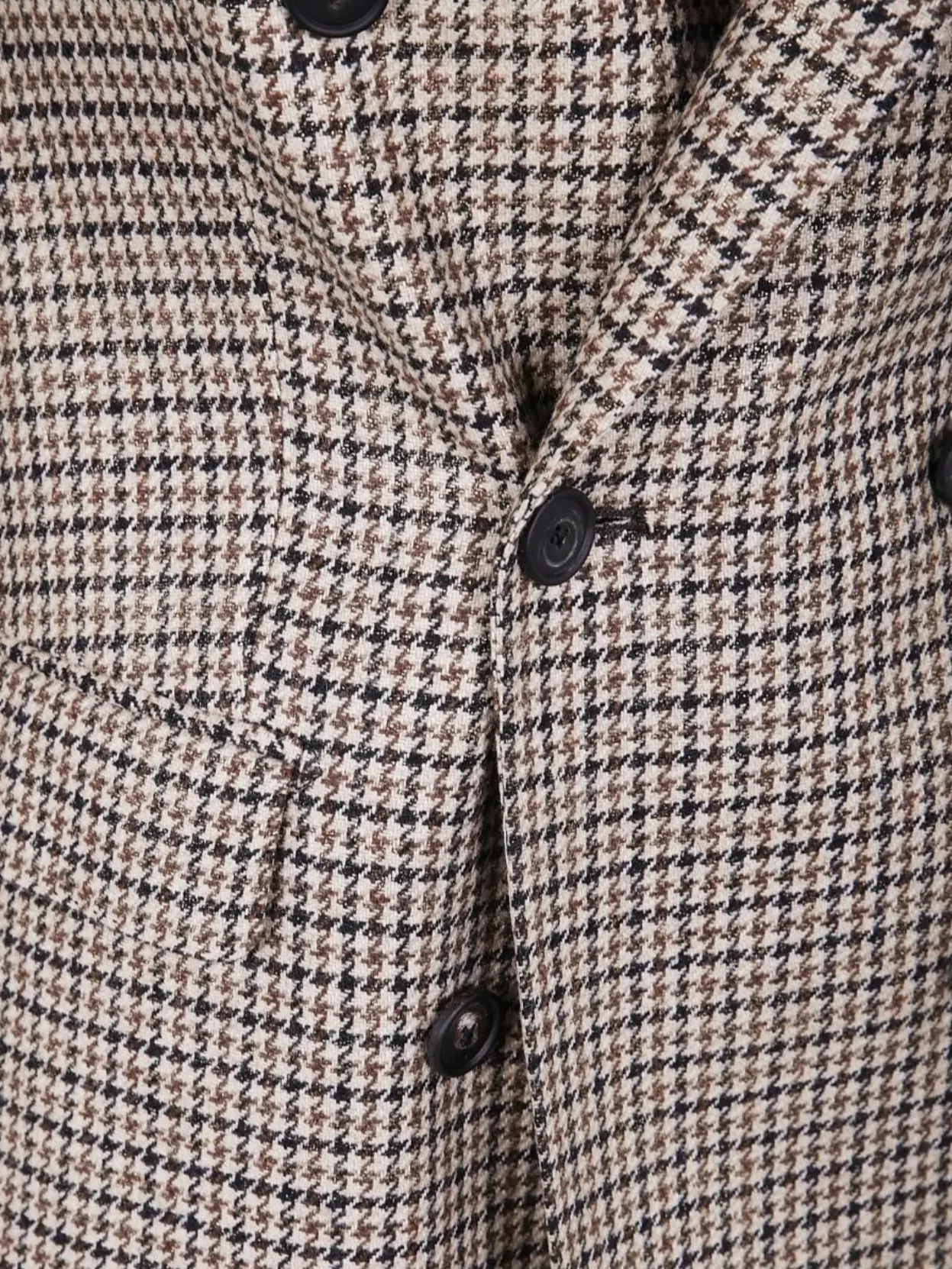 Tagliatore Houndstooth Double-breasted Blazer In Multi