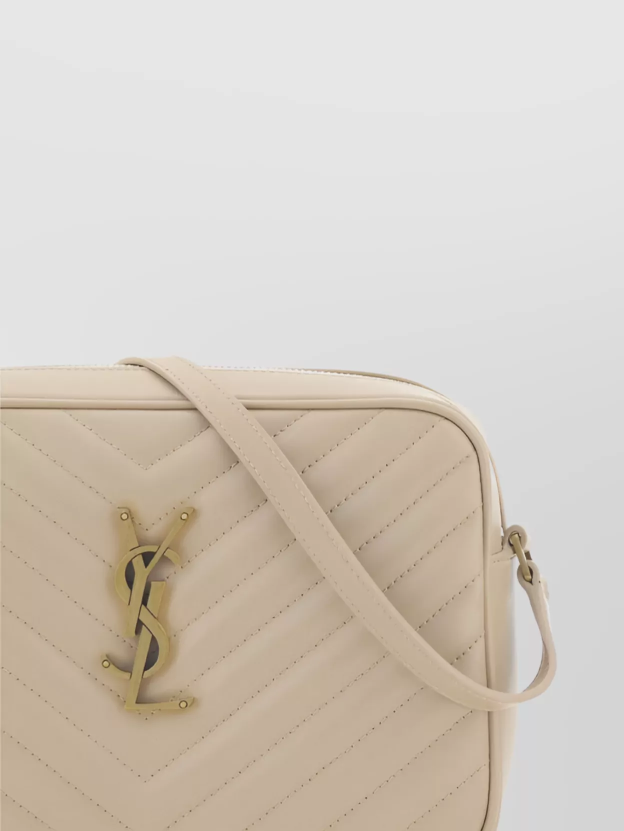 Saint Laurent Quilted Calfskin Shoulder Bag