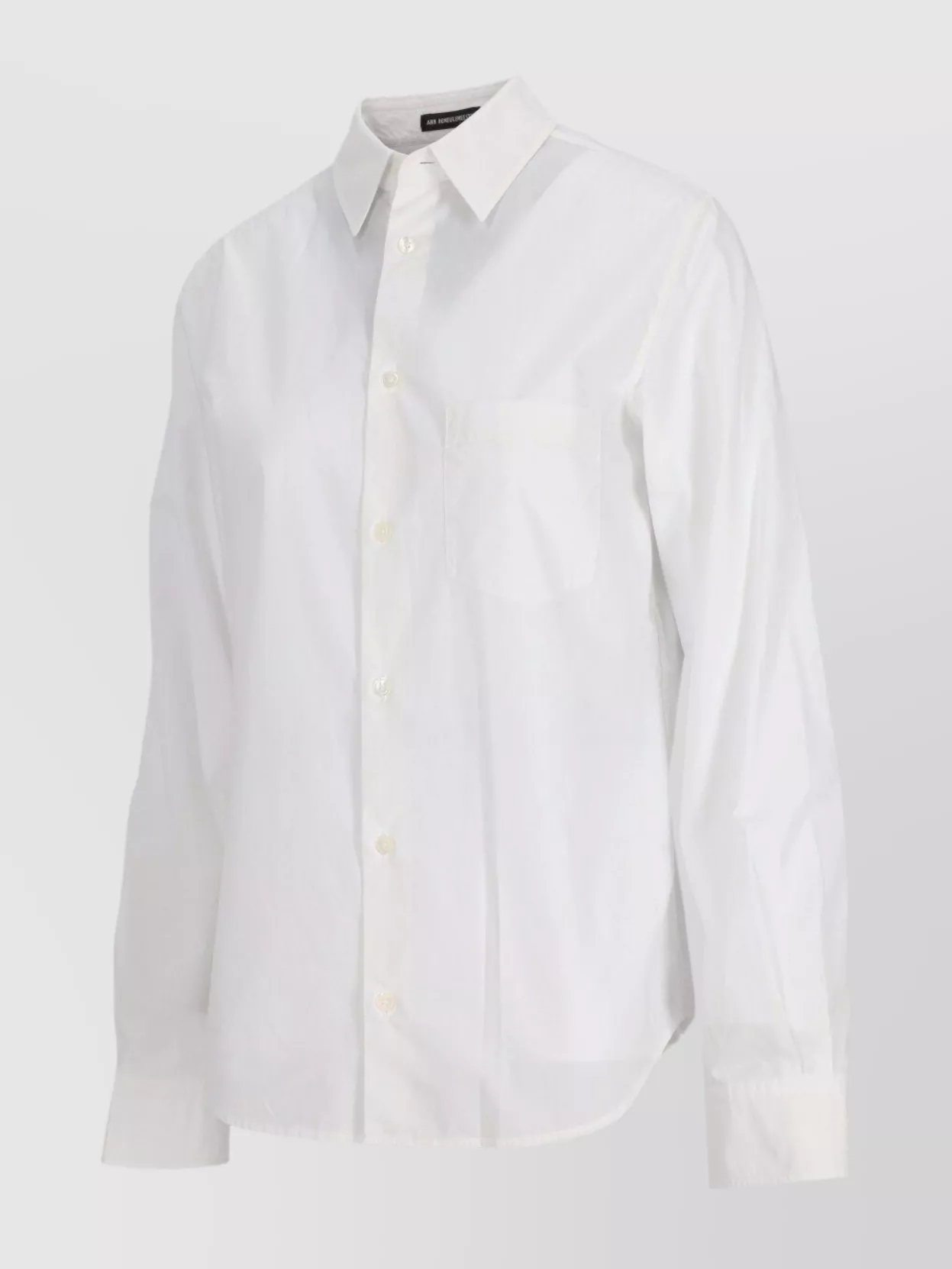 Ann Demeulemeester Betty Fitted Shirt Cotton Popeline