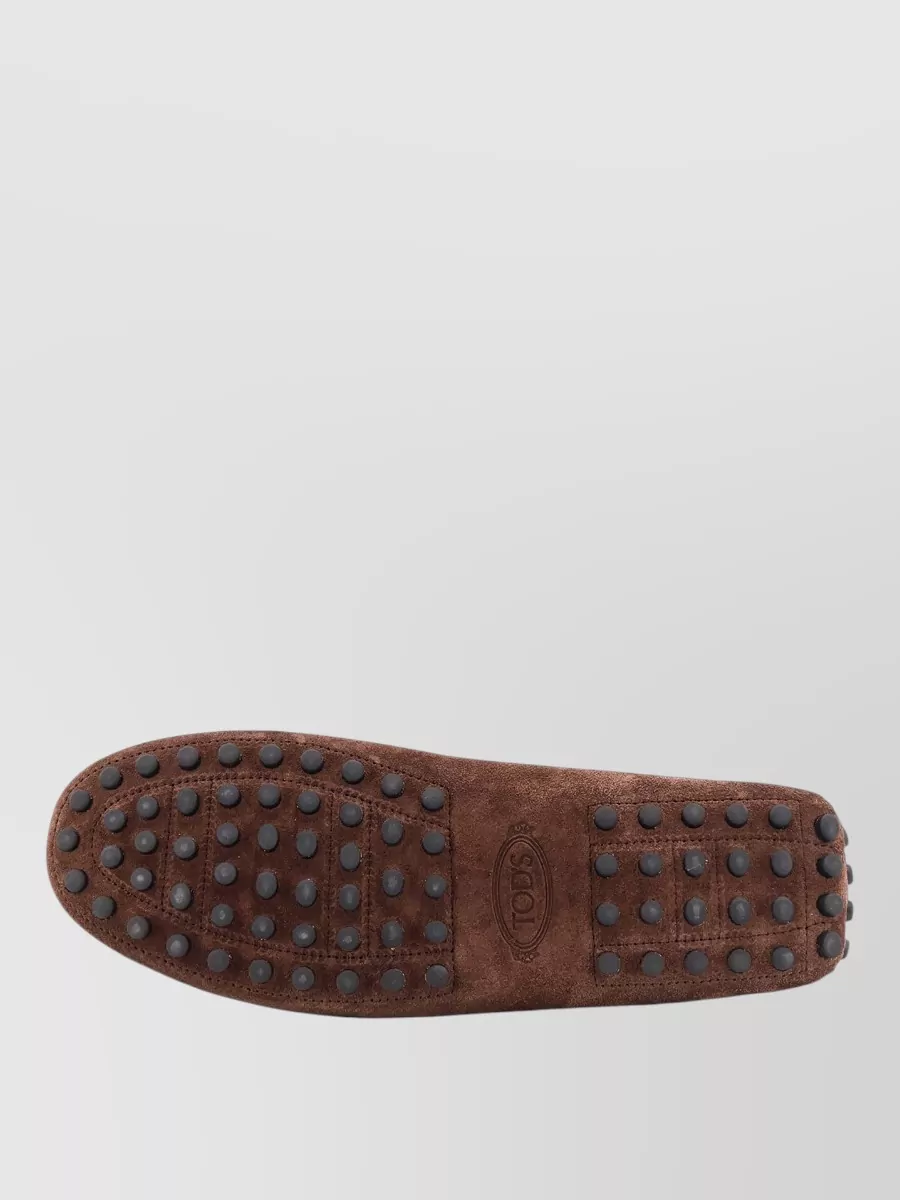 Tod's Suede Leather Loafers