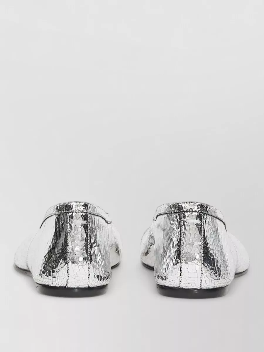 Maison Margiela Leather Tabi Ballerina Loafers