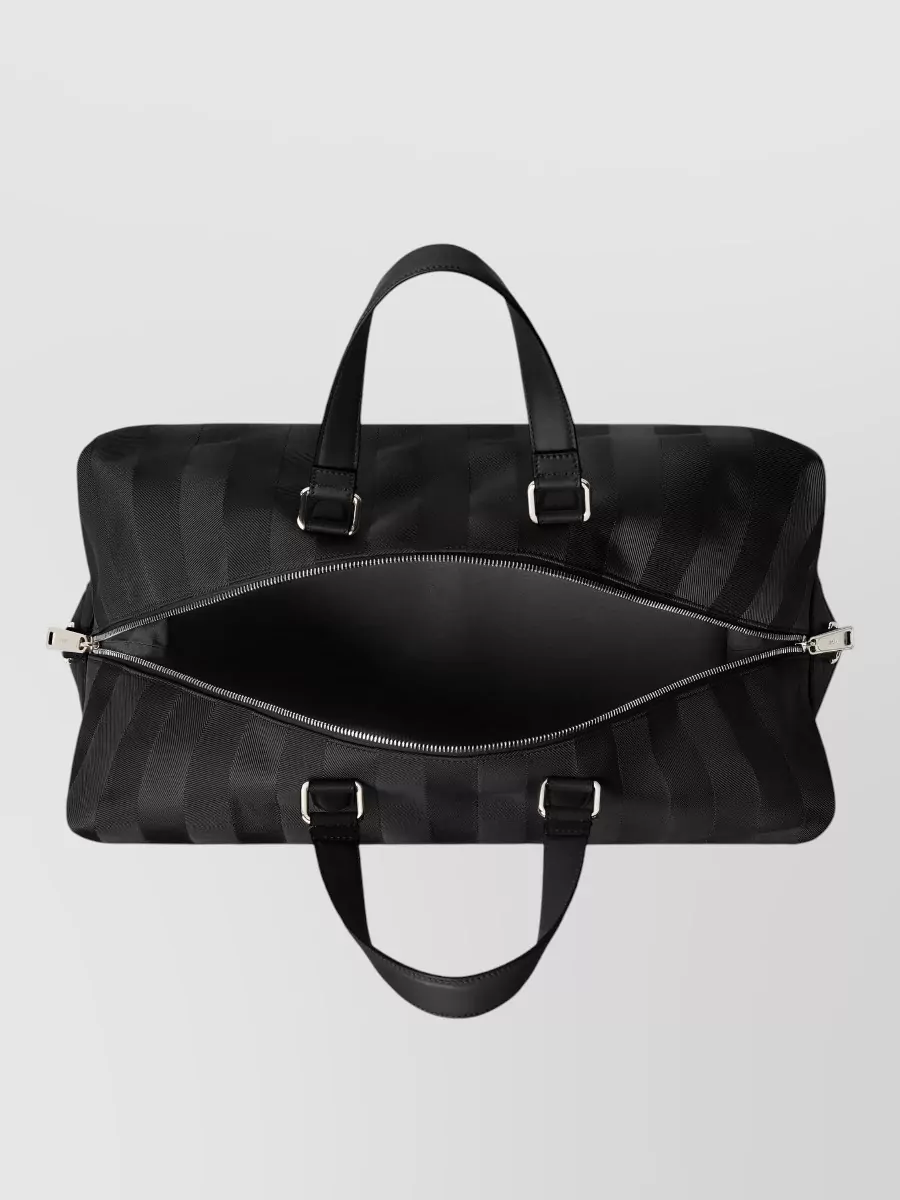 Fendi Pequin Nylon Duffel Bag