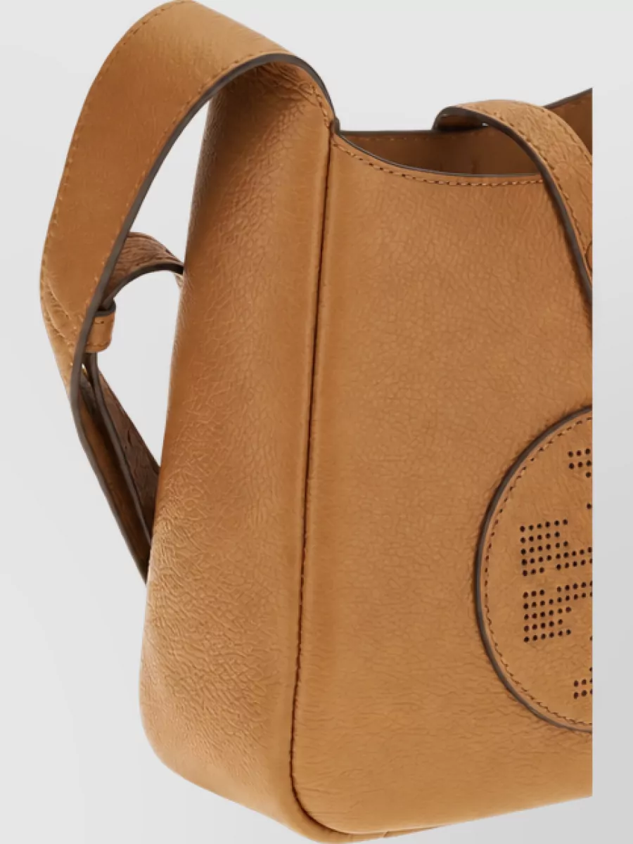 Tory Burch Bos Taurus Calf Leather Shoulder Bag