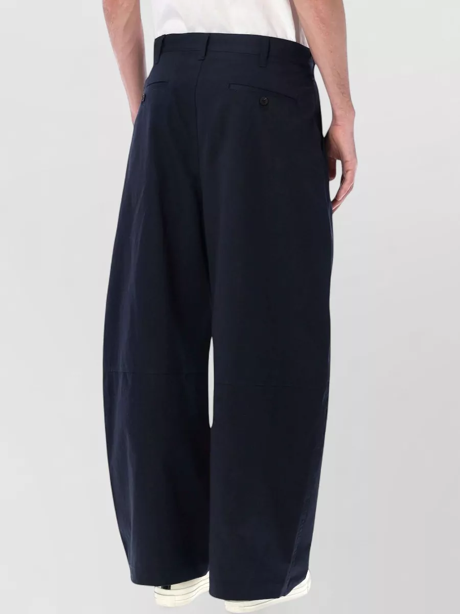 Comme Des Garçons Homme Pleated Wide-Leg Trousers