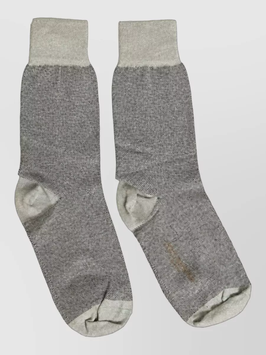 Dolce&Gabbana Logo Mid Calf Socks