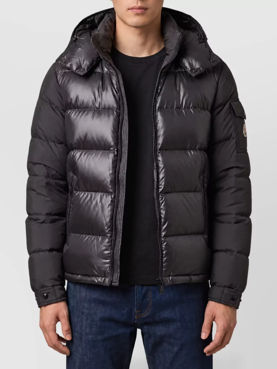 Moncler short down puffer jacket