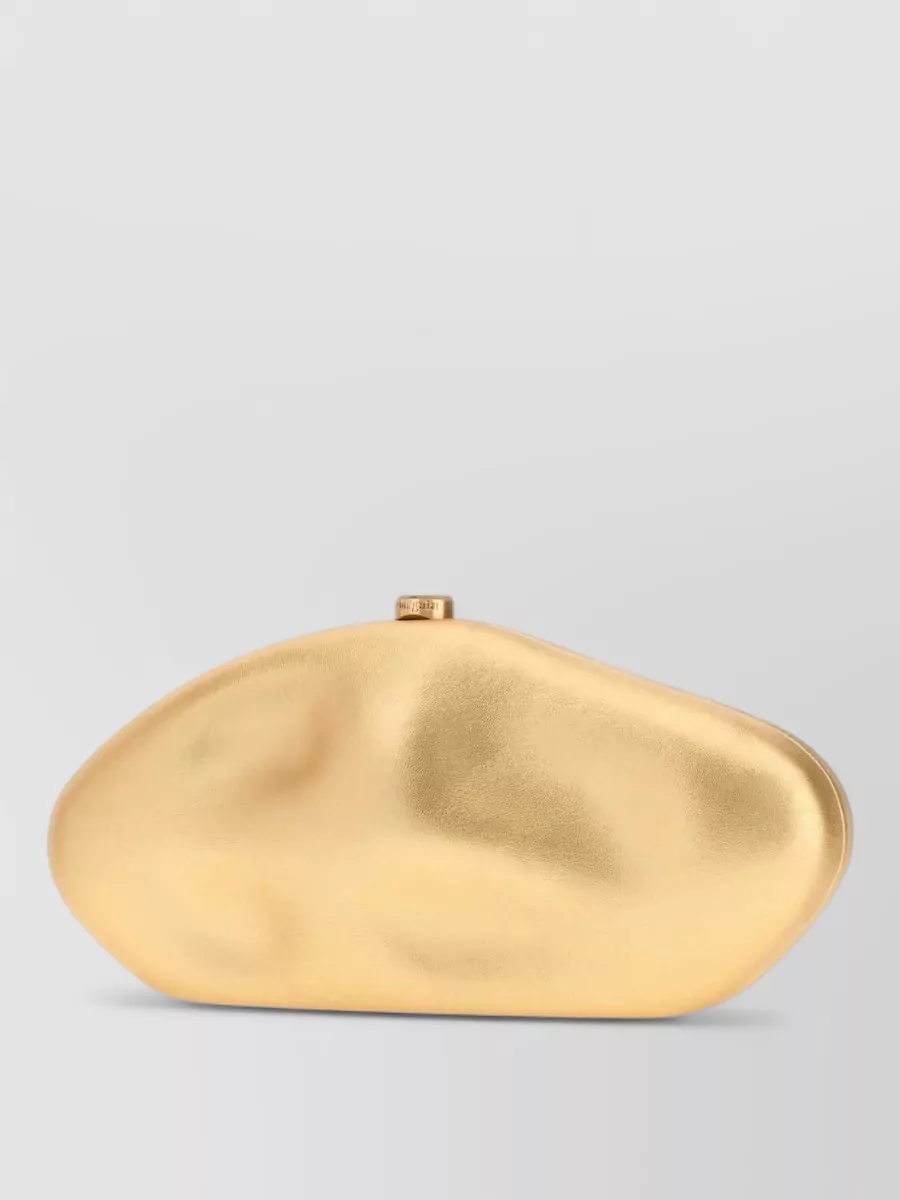 Cult Gaia Leather Clutch Bag