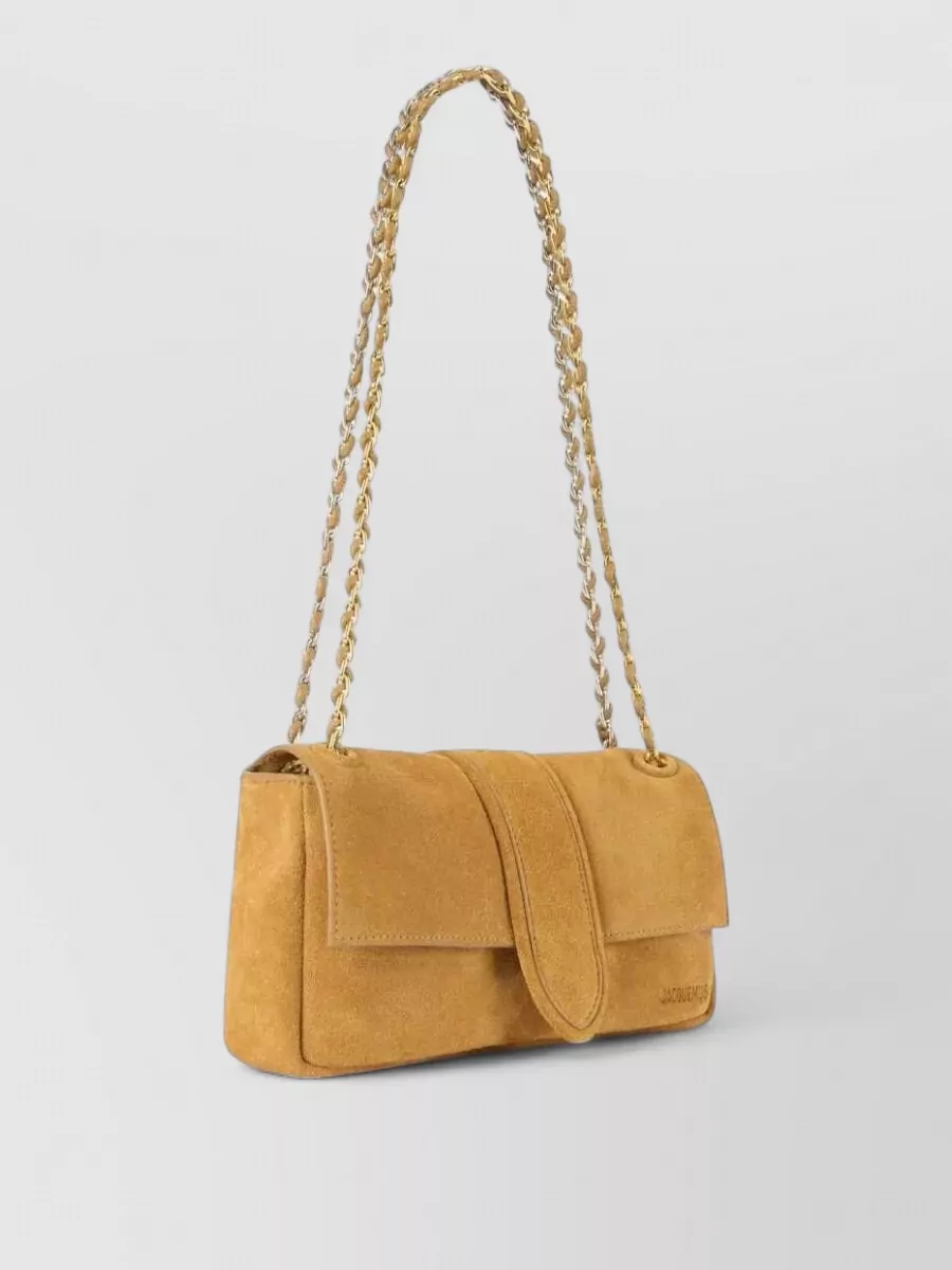 Jacquemus Le Bambino Suede Shoulder Bag