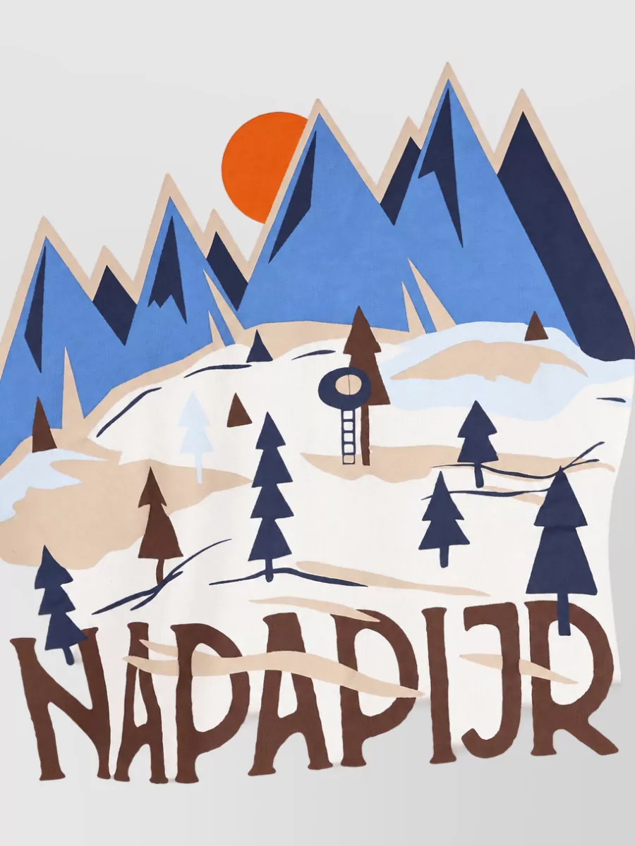 Napapijri Cotton Graphic Print T-Shirt