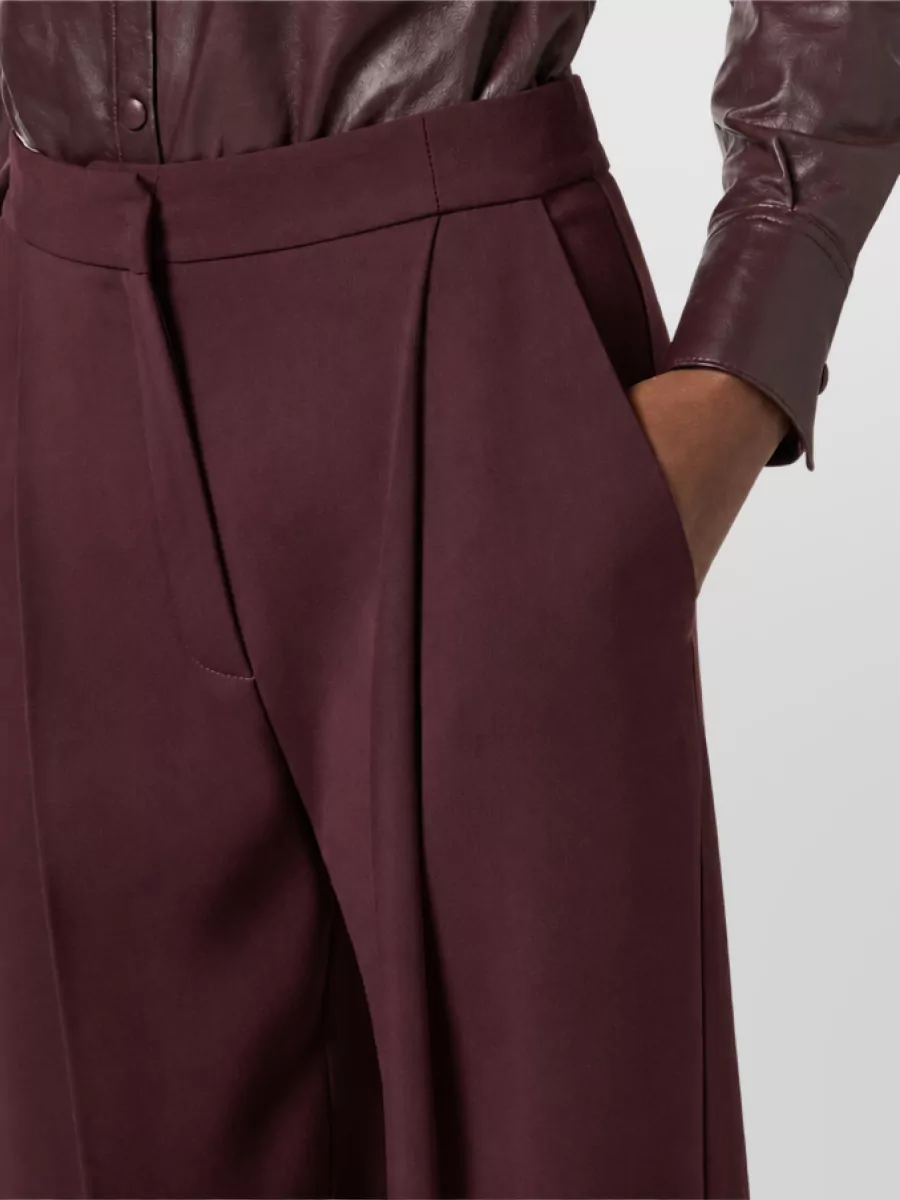 Elisabetta Franchi Wool Suit Trousers