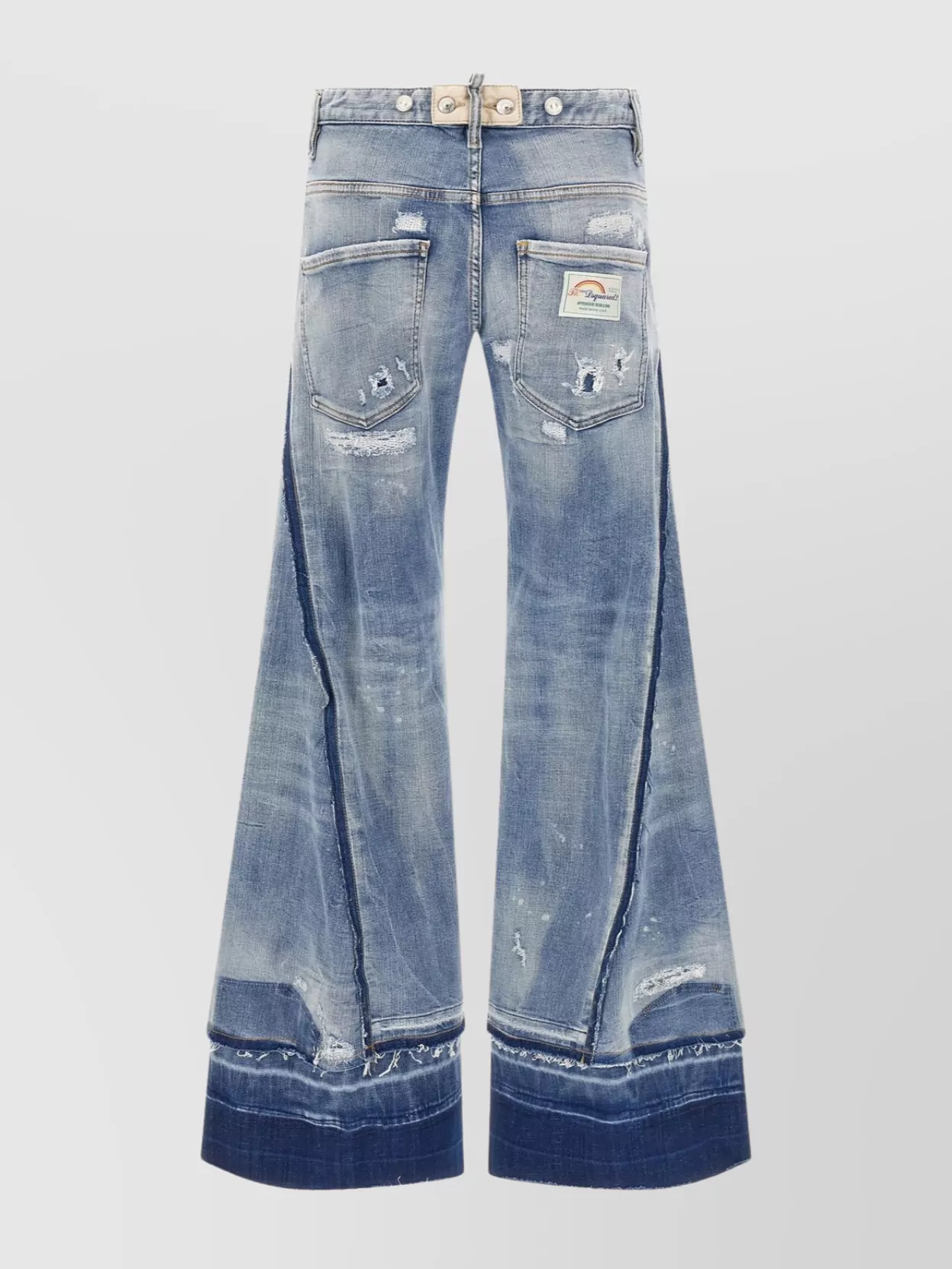 Dsquared2 Better Collaboration Mother Jeans Style In Multi