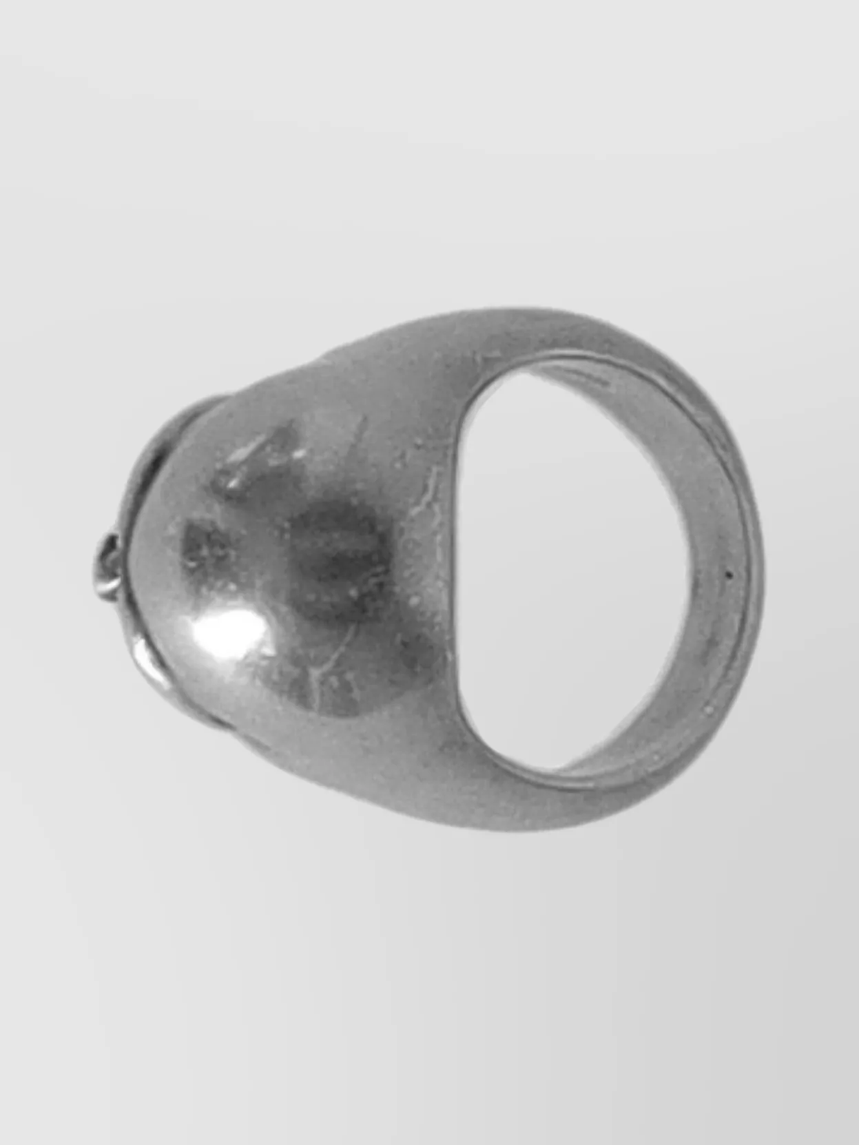 Ann Demeulemeester Sculptural Shape Metallic Finish Ring