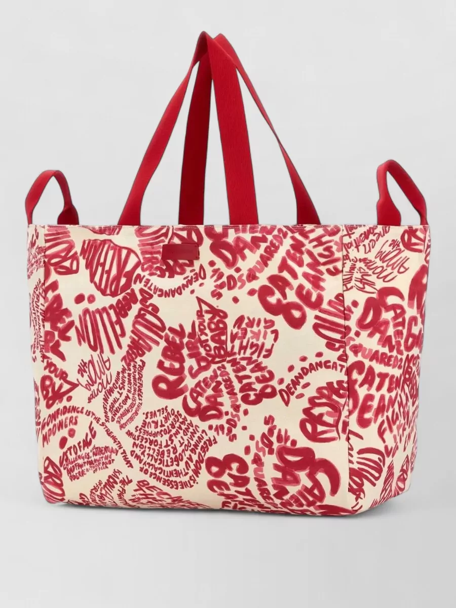 Dsquared2 Na Cotton Tote Bag