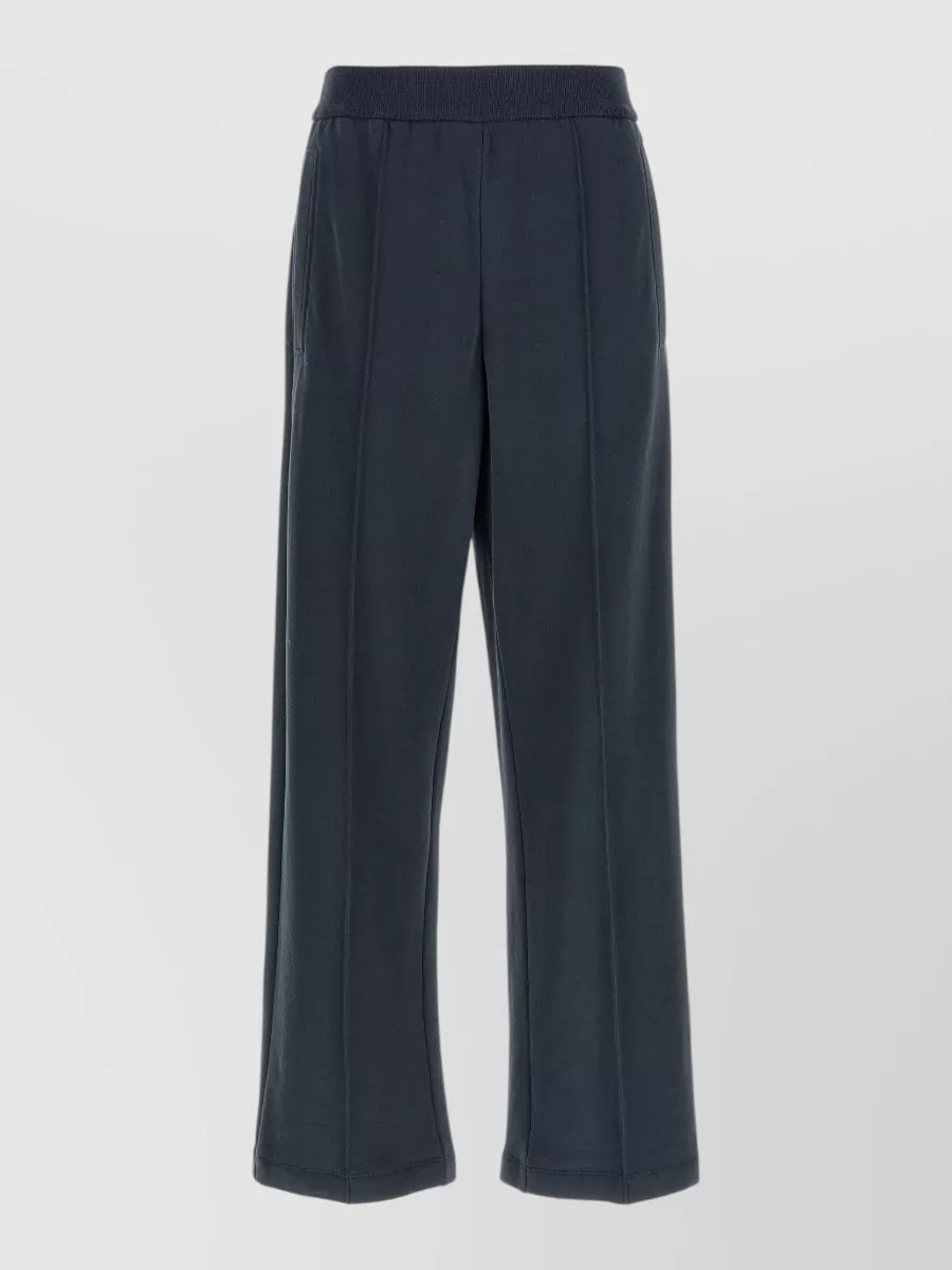 Brunello Cucinelli cotton wide-leg joggers
