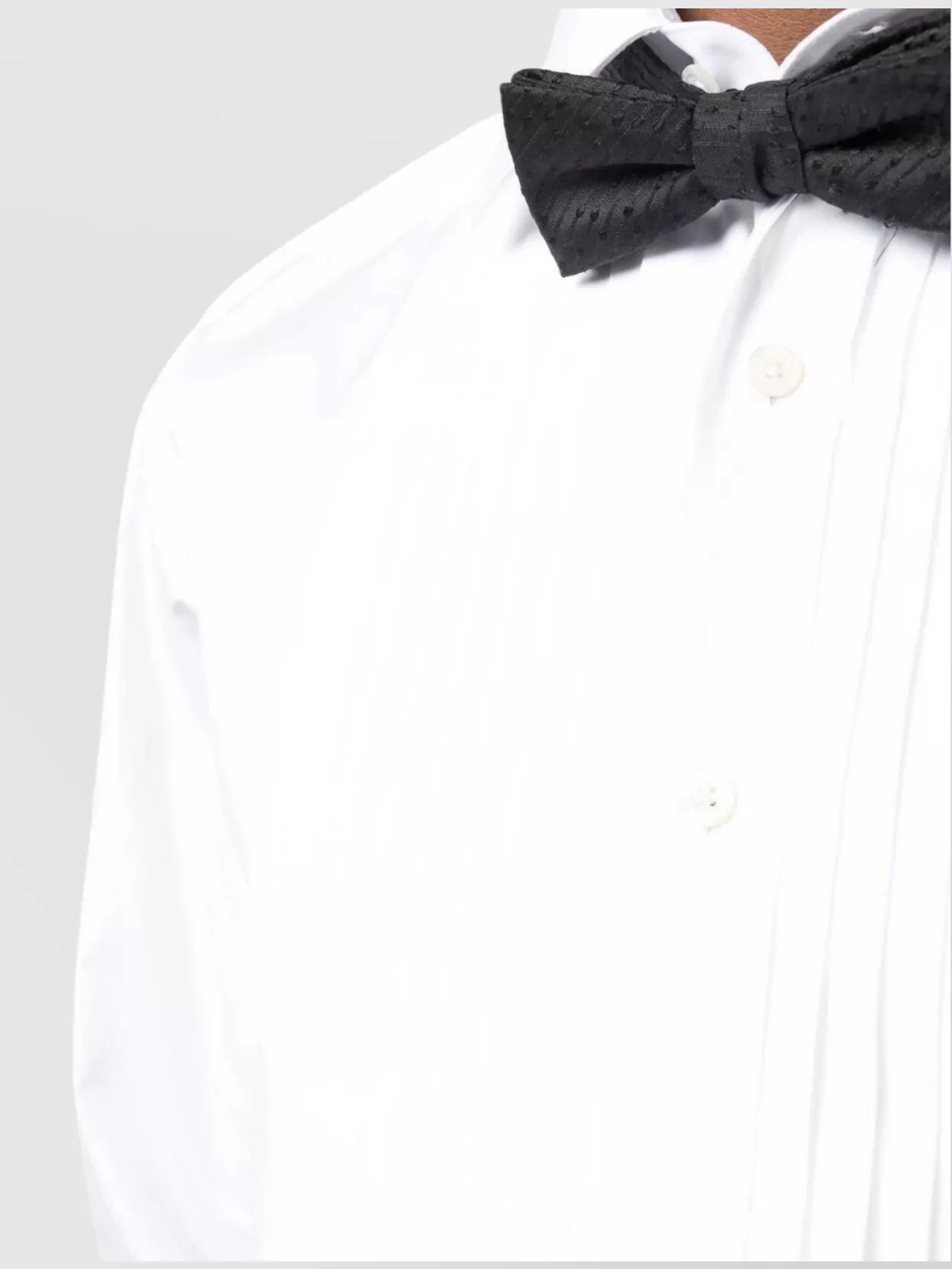 Tom Ford Slim Fit Evening Shirt With Pleated Design