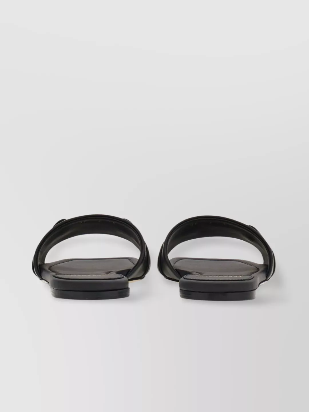 Ferragamo Calfskin Gancini Slide Sandals