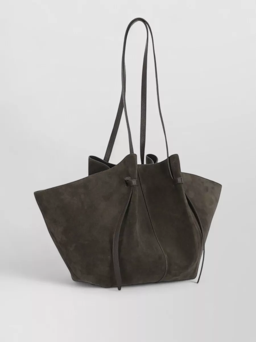 Yuzefi Mochi Suede Shoulder Bag