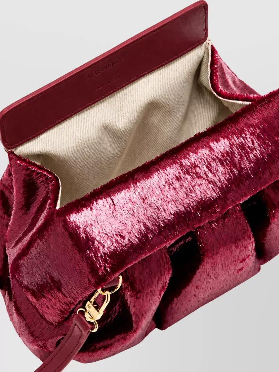 Themoiré Mini Polyester Clutch Bag