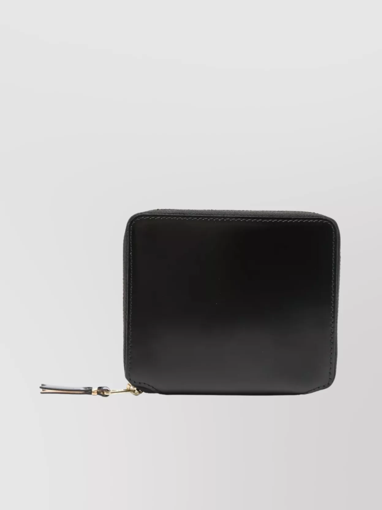 Comme Des Garçons "reflection" Wallet Featuring Gold-tone Hardware