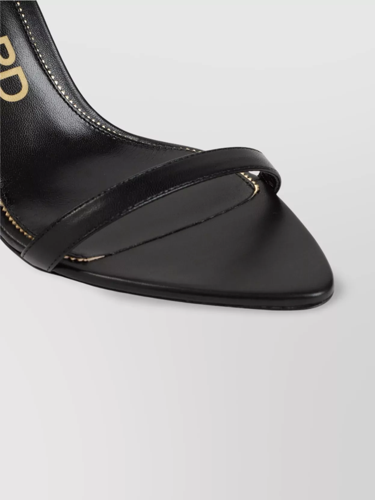 Tom Ford Sandals Goat Leather Golden Hardware