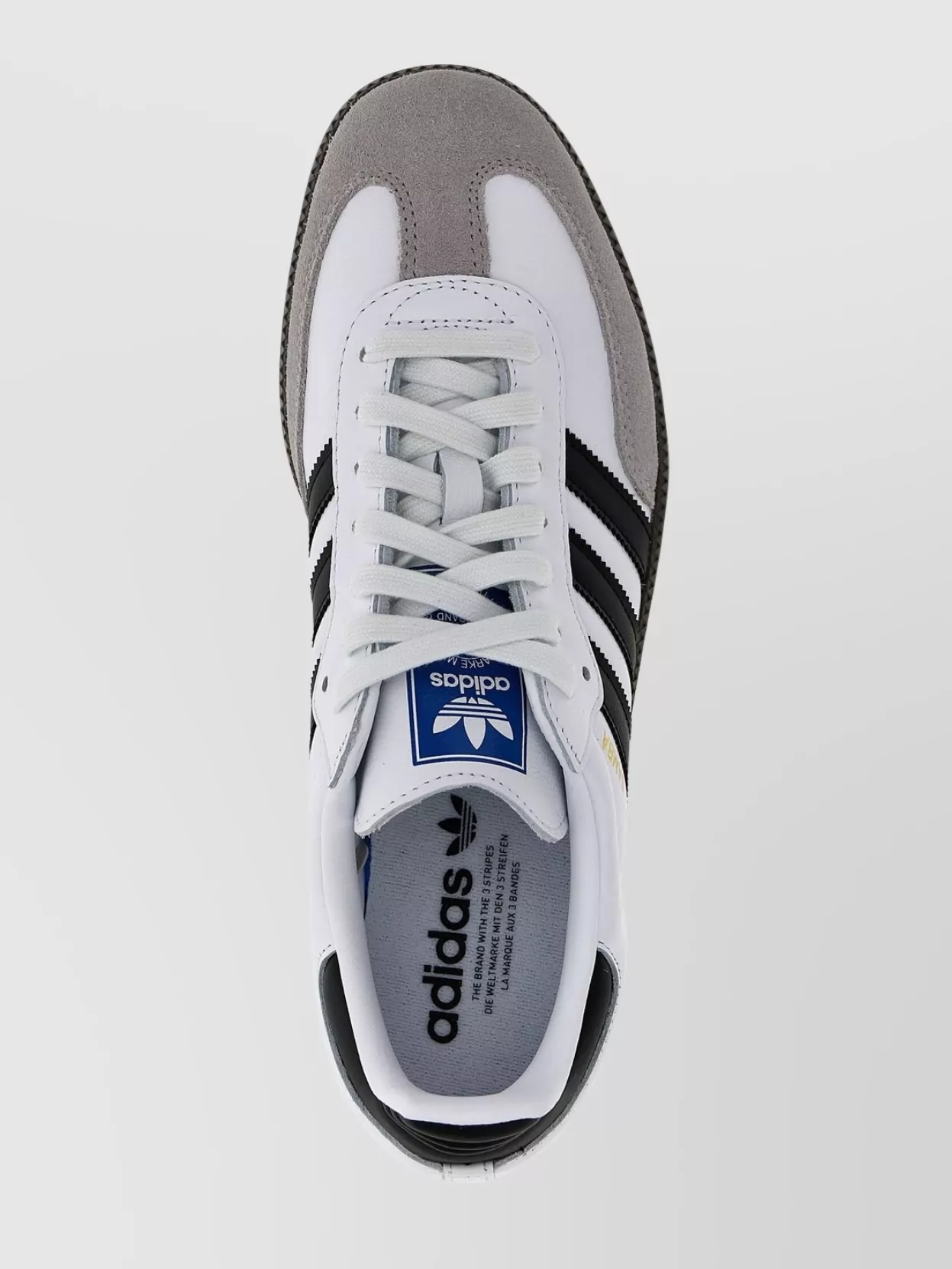 Adidas Originals Low-Top Sneakers With Contrast Stripes And Suede Accents