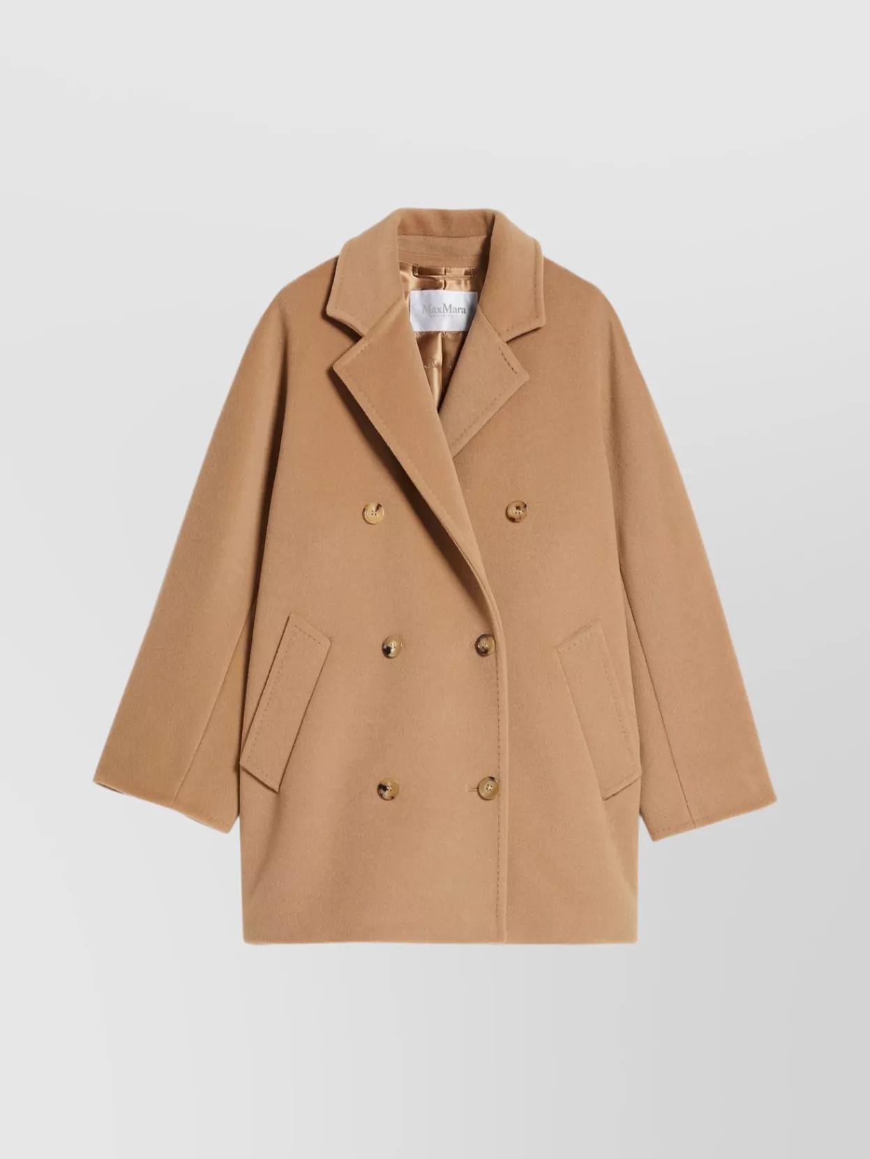 Max Mara Long double-breasted jacket oversized fit | The